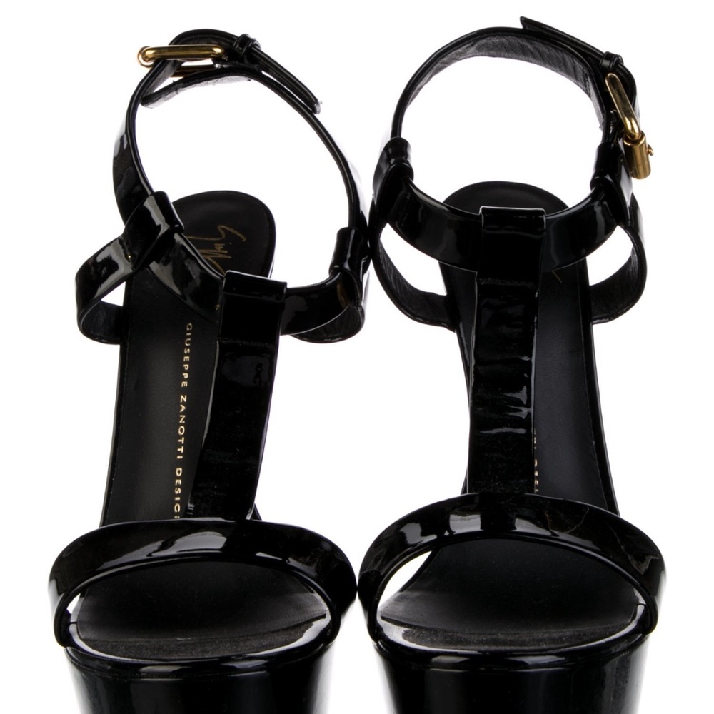 Giuseppe Zanotti RARE Jee signature wedge sandals euro 40 excellent condition - Picture 7 of 9